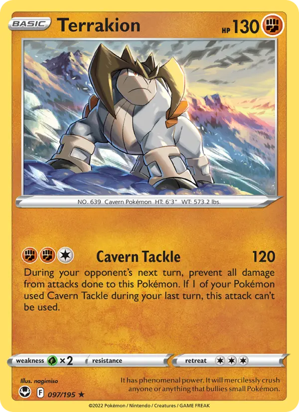 Terrakion from swsh12