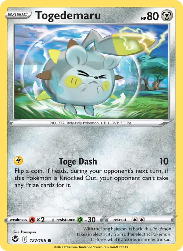 Togedemaru from swsh12
