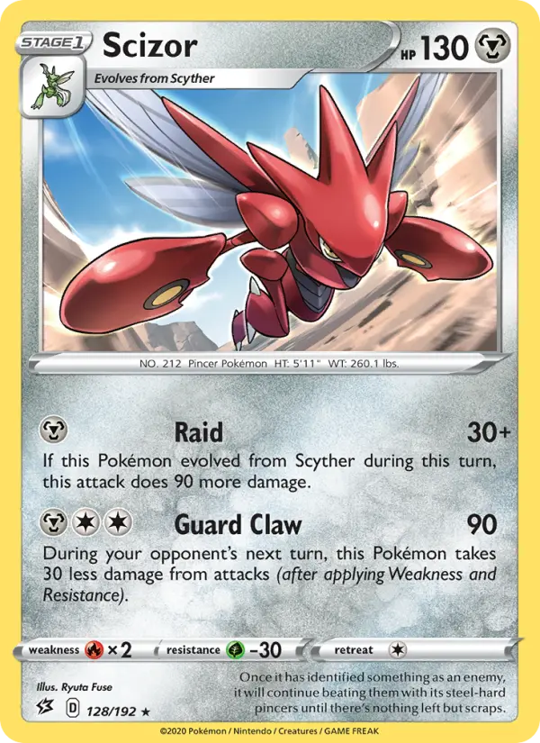 Scizor from swsh2