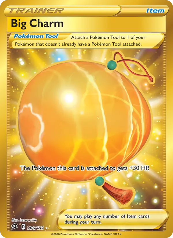 Big Charm Pokemon card from Rebel Clash