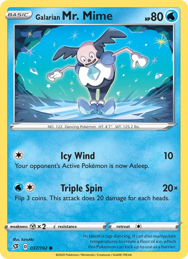 Galarian Mr. Mime from swsh2