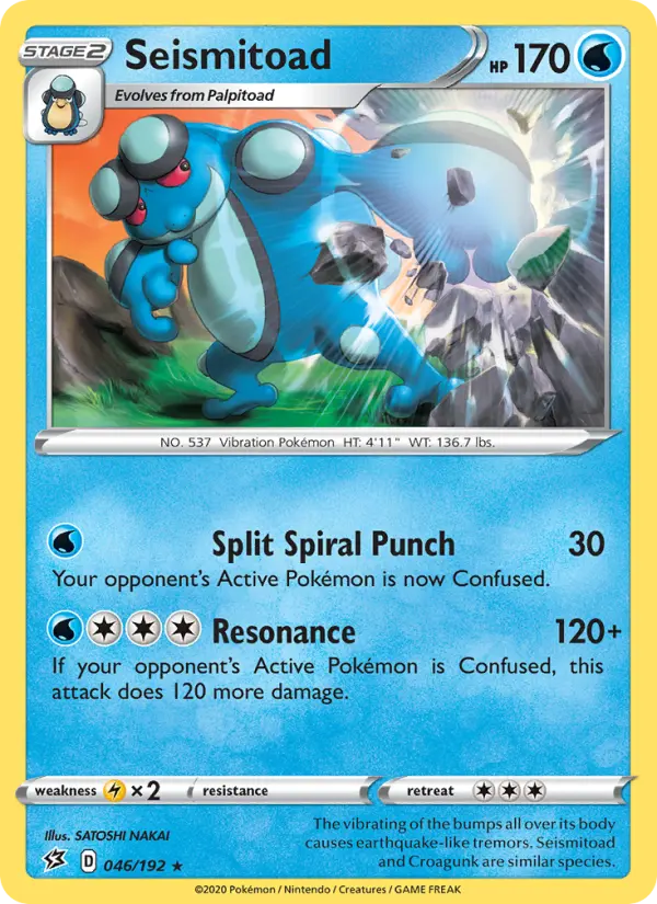 Seismitoad from swsh2