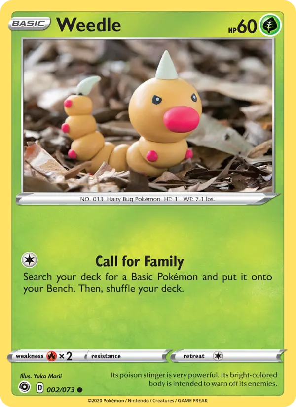 Weedle from swsh3.5