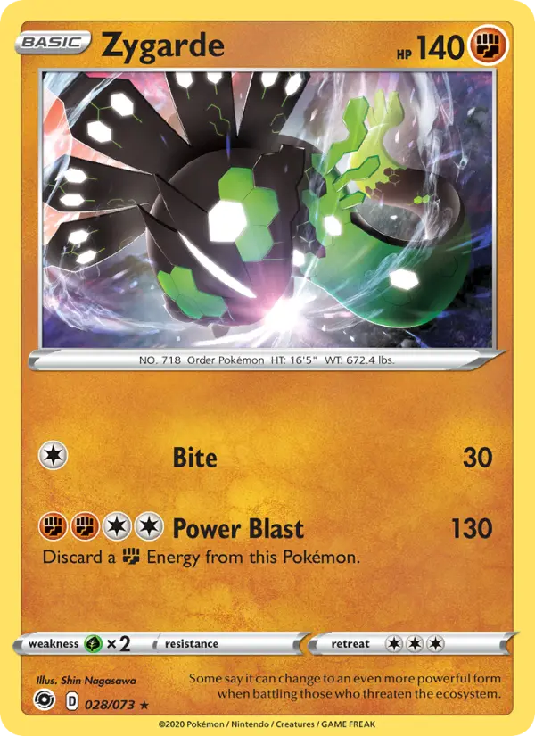 Zygarde from swsh3.5