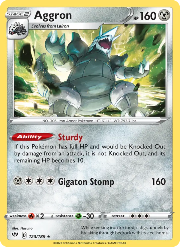 Aggron from swsh3