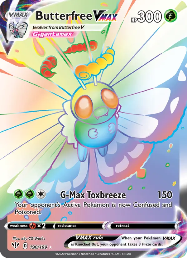 Butterfree VMAX from swsh3