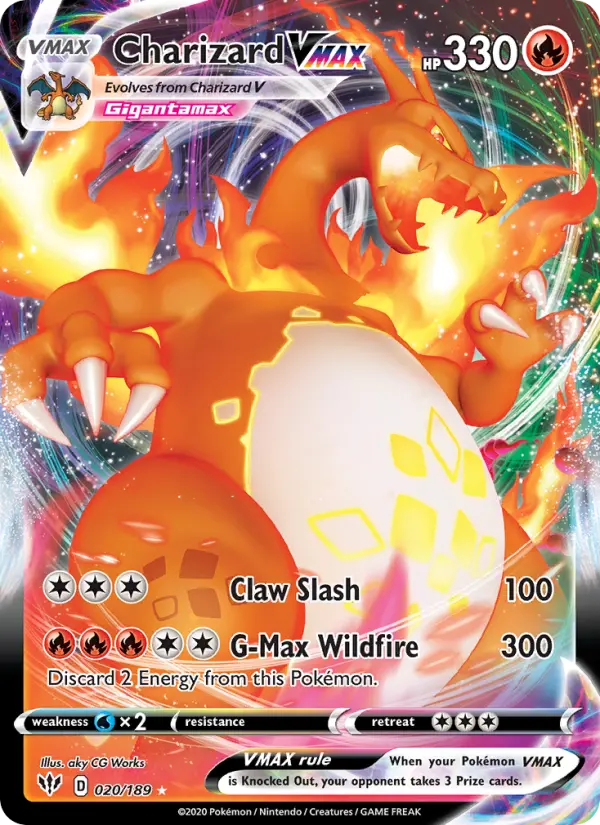 Charizard VMAX from swsh3
