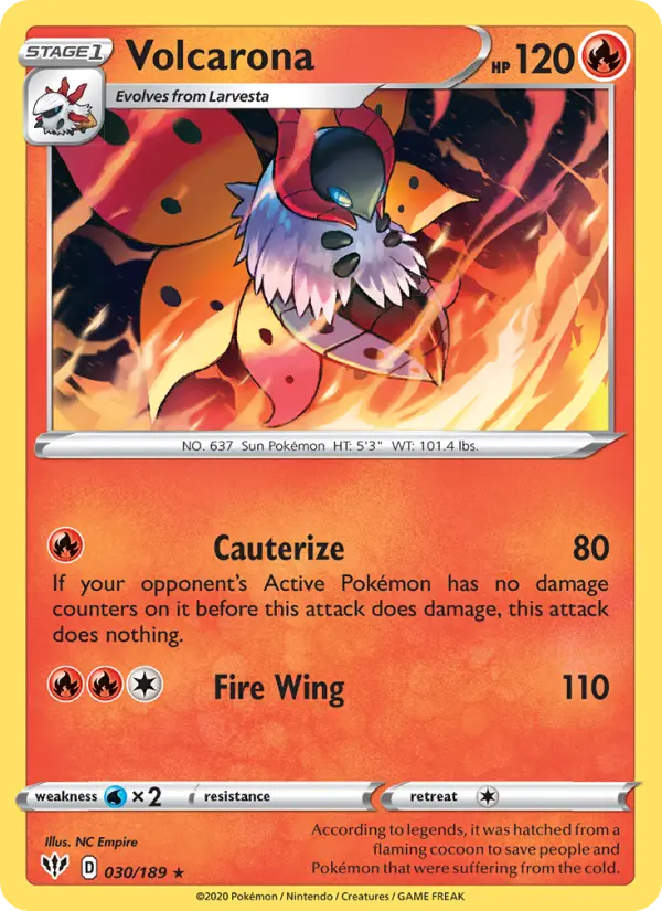 Volcarona from swsh3