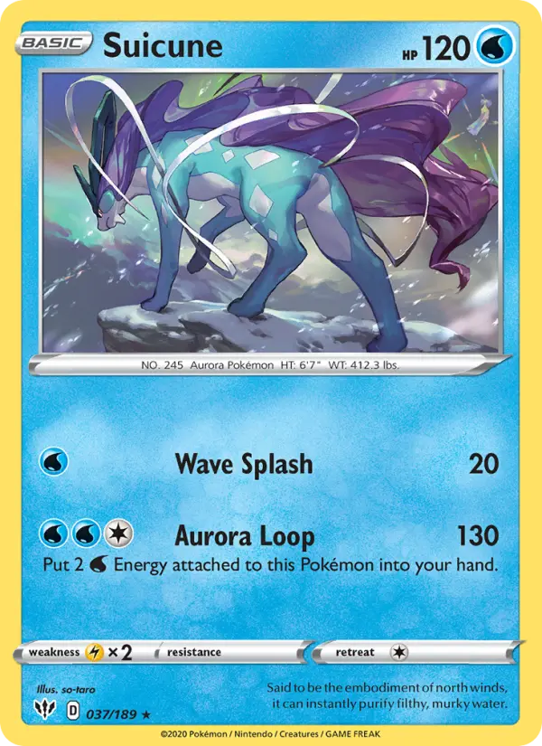 Suicune from swsh3