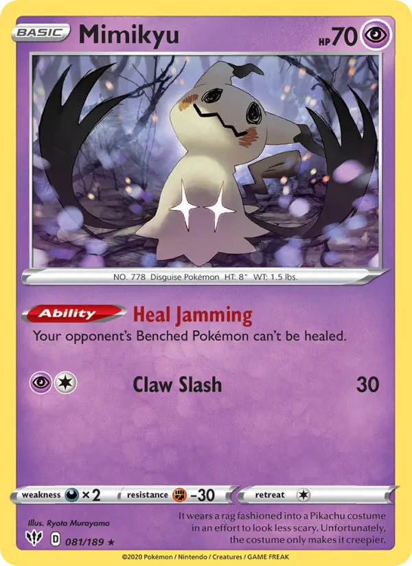 Mimikyu from swsh3