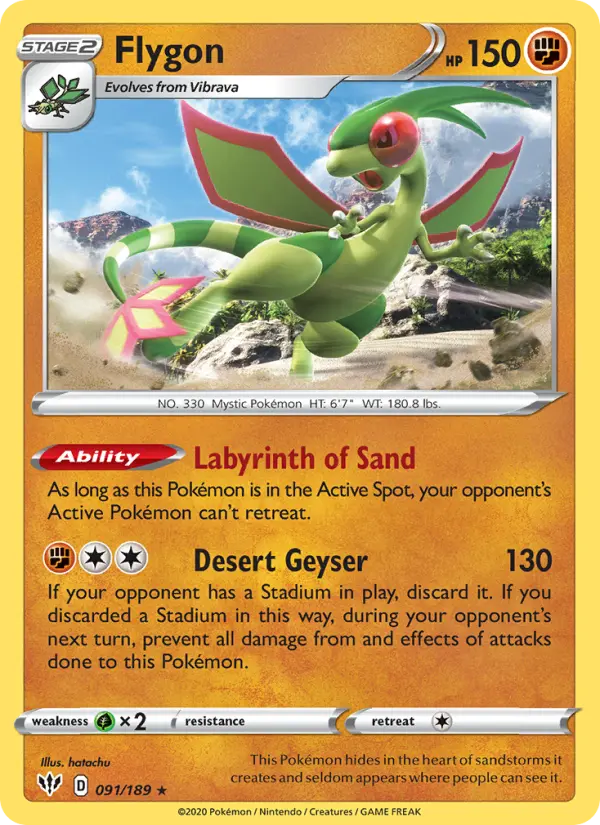 Flygon from swsh3