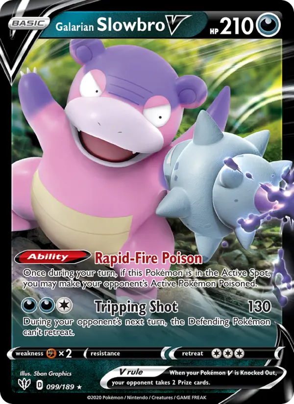 Galarian Slowbro V from swsh3