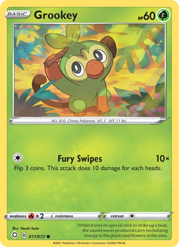 Grookey from swsh4.5