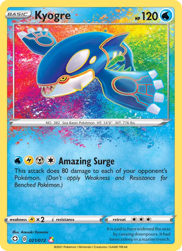 Kyogre from swsh4.5
