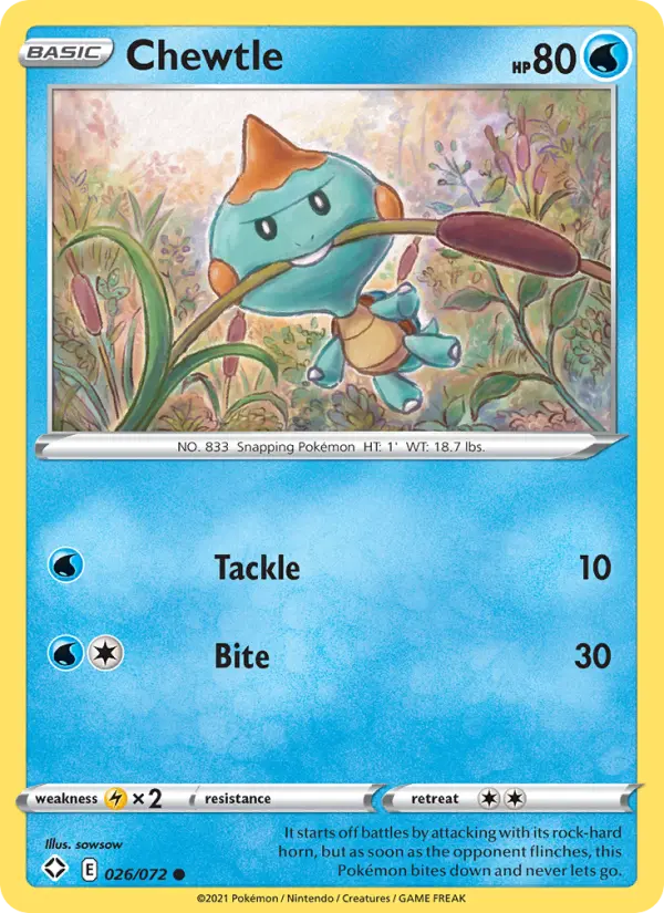 Card 26 Pokemon card from shf