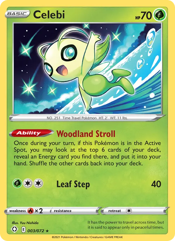 Celebi from swsh4.5