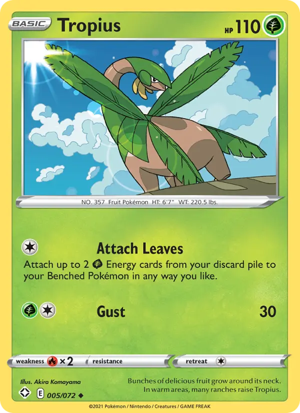 Tropius from swsh4.5
