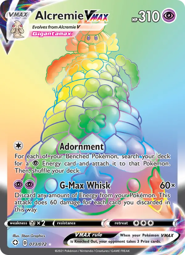 Alcremie VMAX from swsh4.5