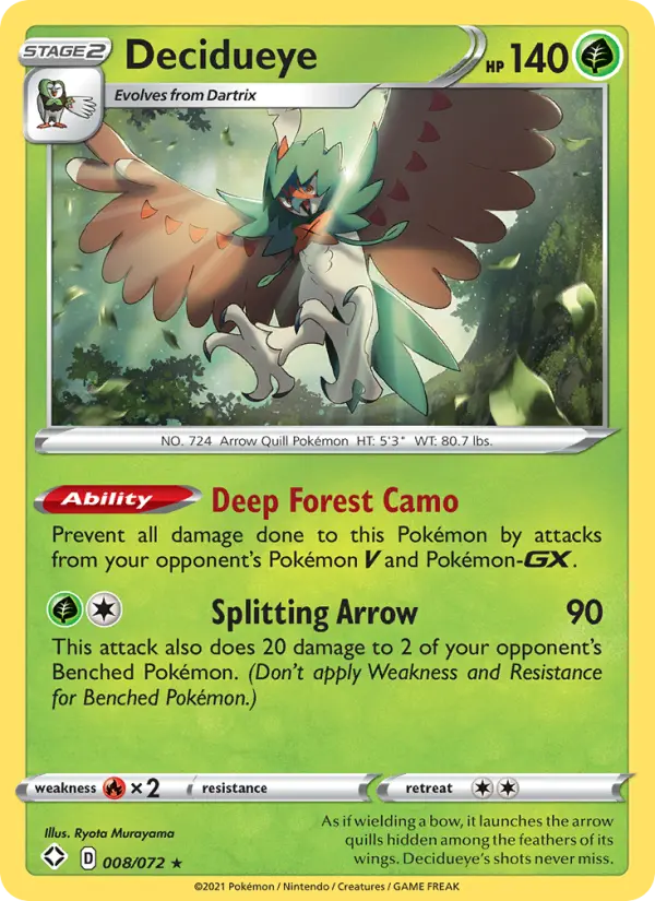 Decidueye from swsh4.5
