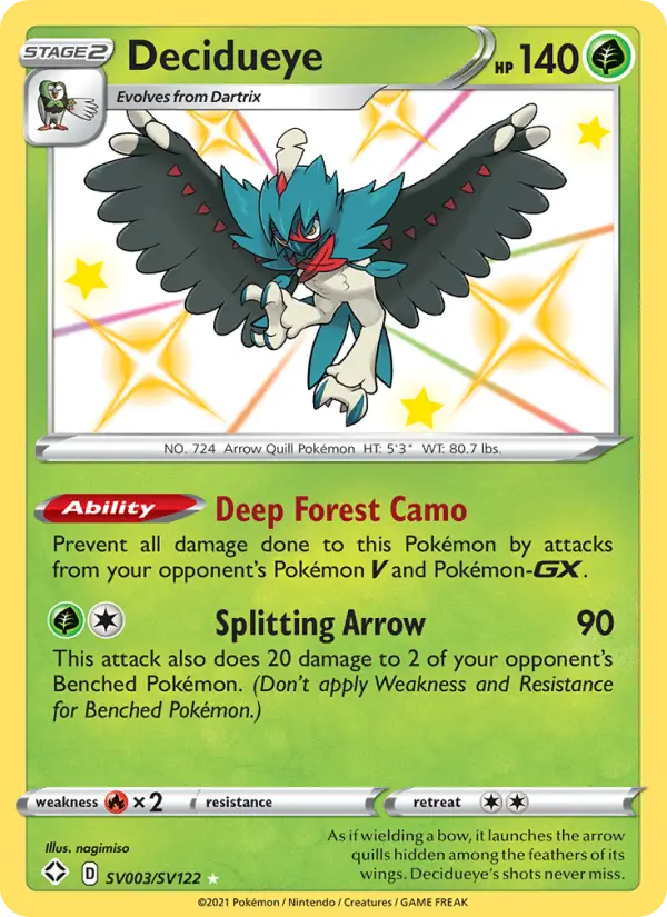 Decidueye from swsh4.5