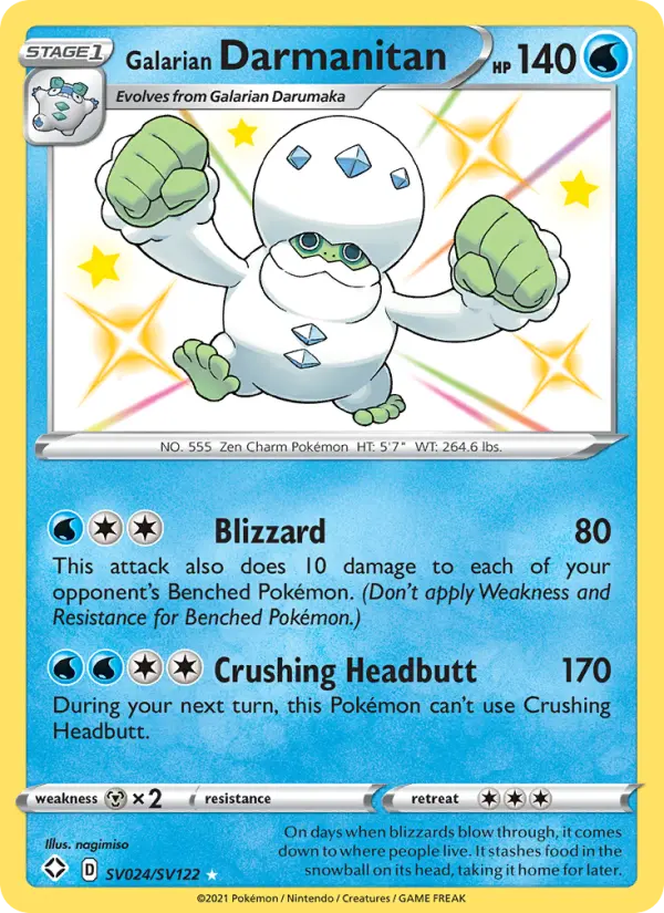 Galarian Darmanitan from swsh4.5