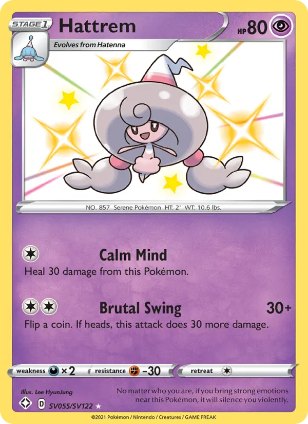 Hattrem from swsh4.5