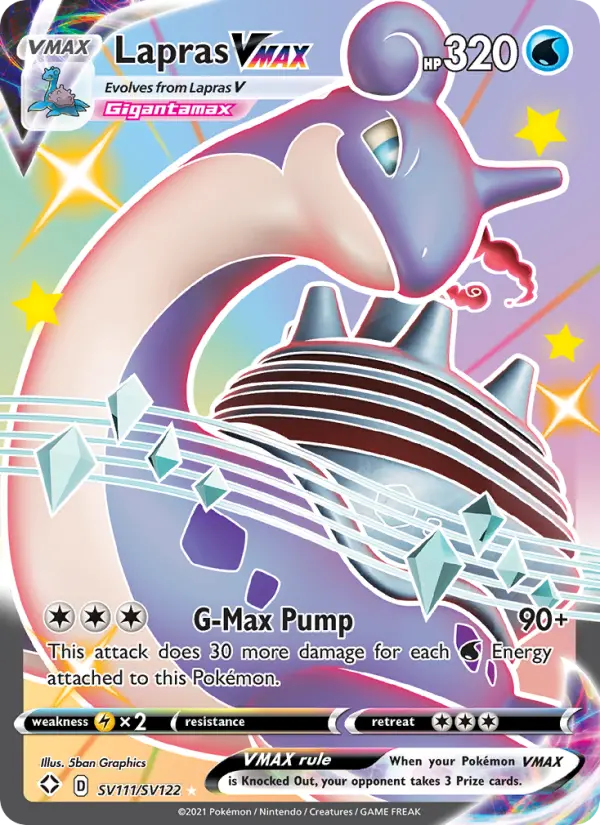 Lapras VMAX from swsh4.5