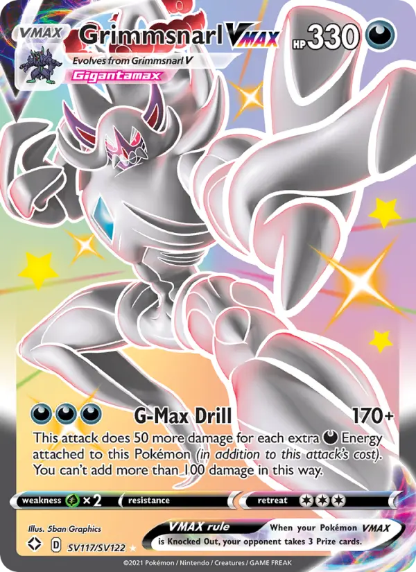Grimmsnarl VMAX from swsh4.5