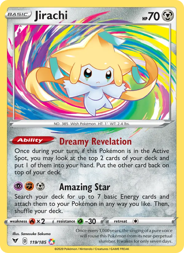 Jirachi from swsh4