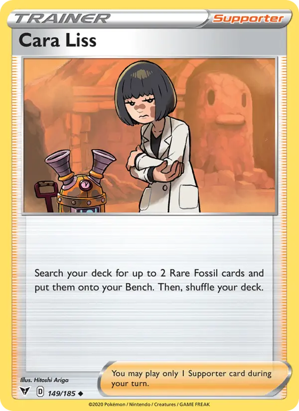 Cara Liss Pokemon card from Vivid Voltage