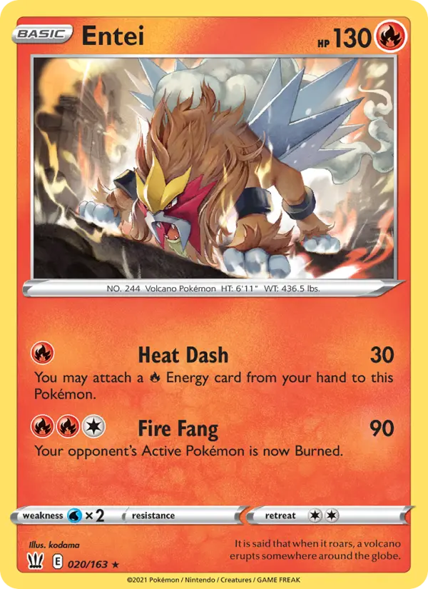 Entei from swsh5