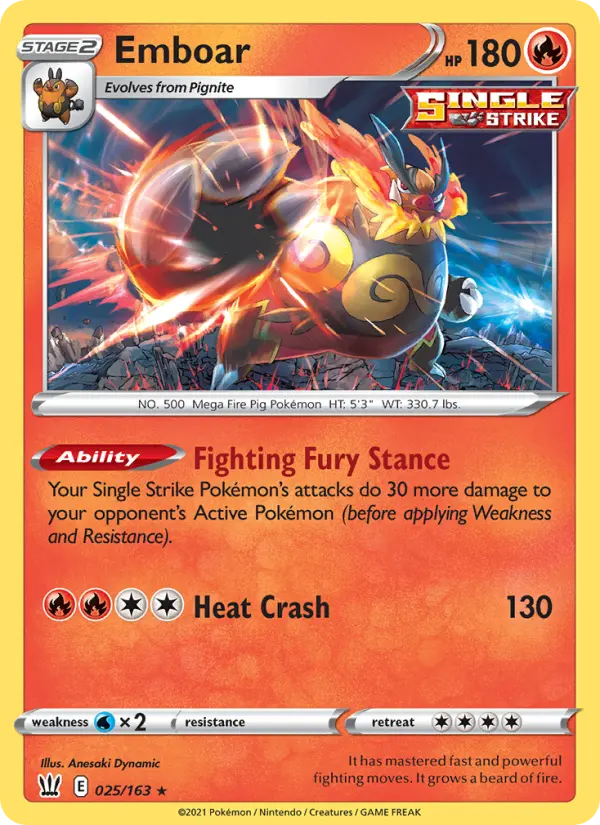 Emboar from swsh5