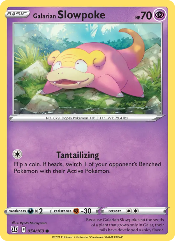 Galarian Slowpoke from swsh5