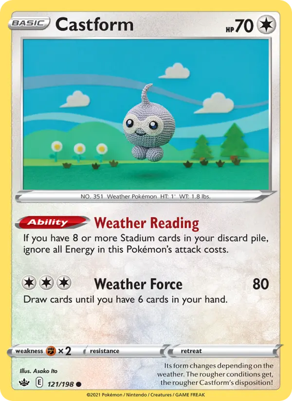 Castform from swsh6