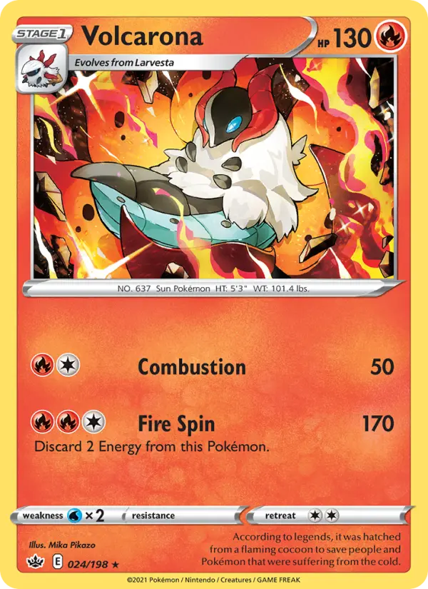 Volcarona from swsh6