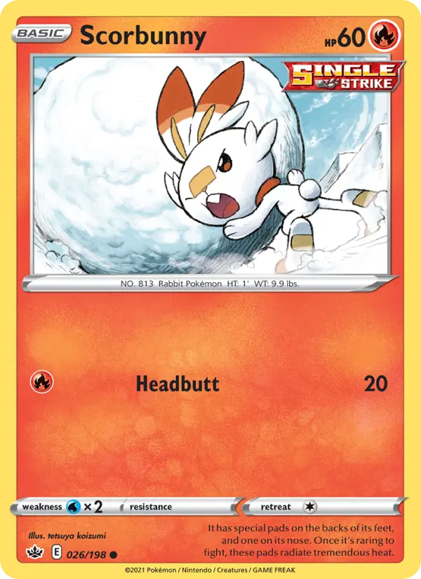 Scorbunny from swsh6