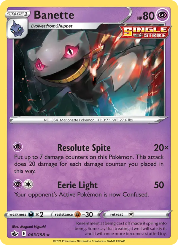 Banette from swsh6
