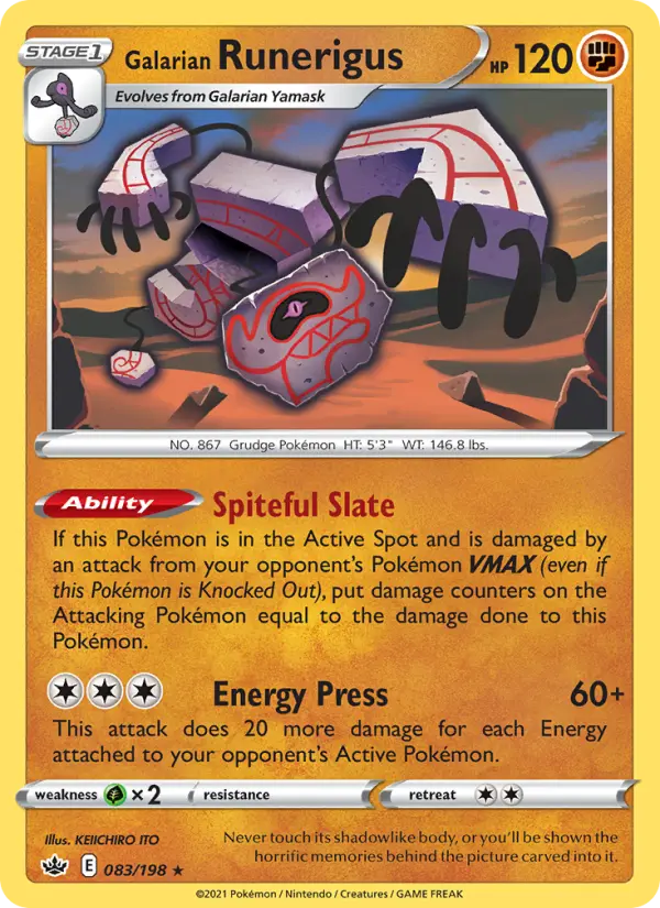 Galarian Runerigus from swsh6