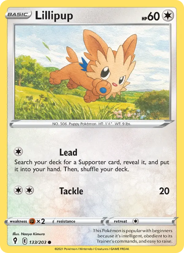 Lillipup from swsh7