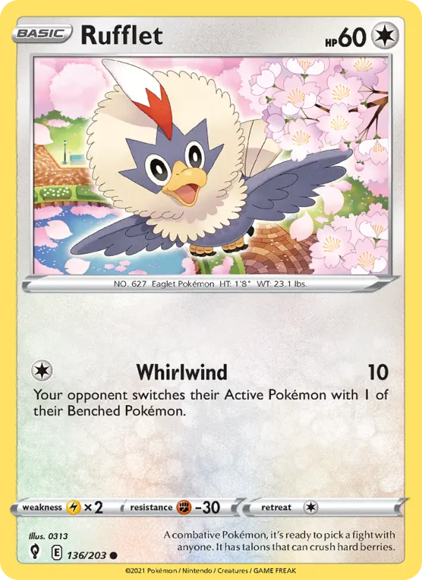 Rufflet from swsh7