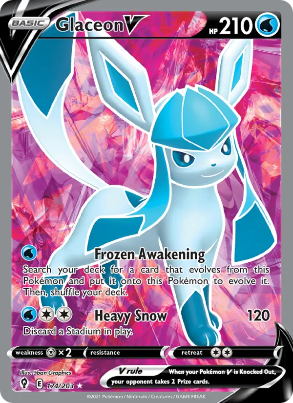 Glaceon V — Glaceon V