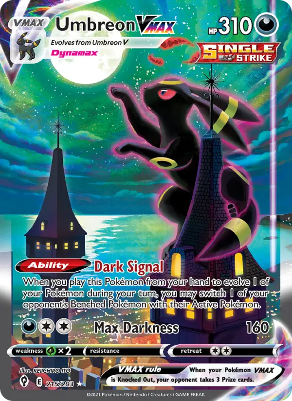 Umbreon VMAX from swsh7