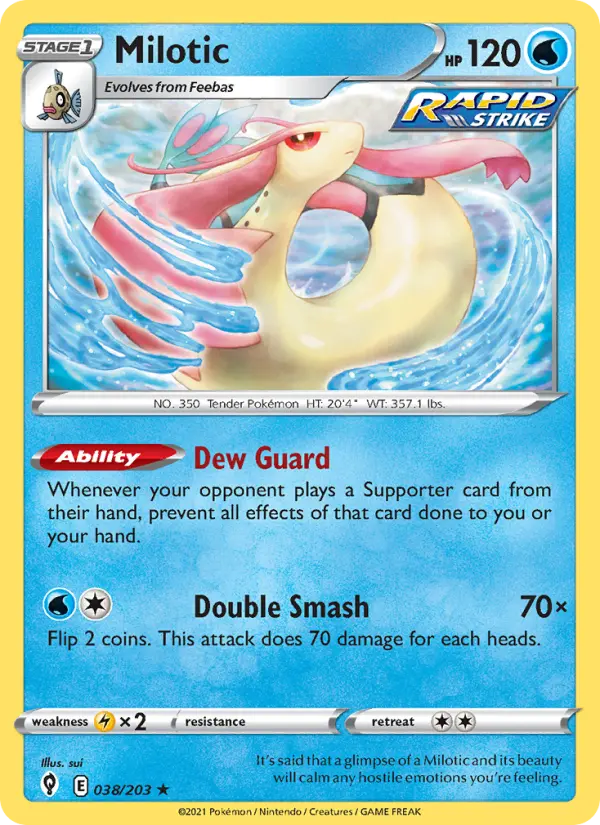Milotic from swsh7
