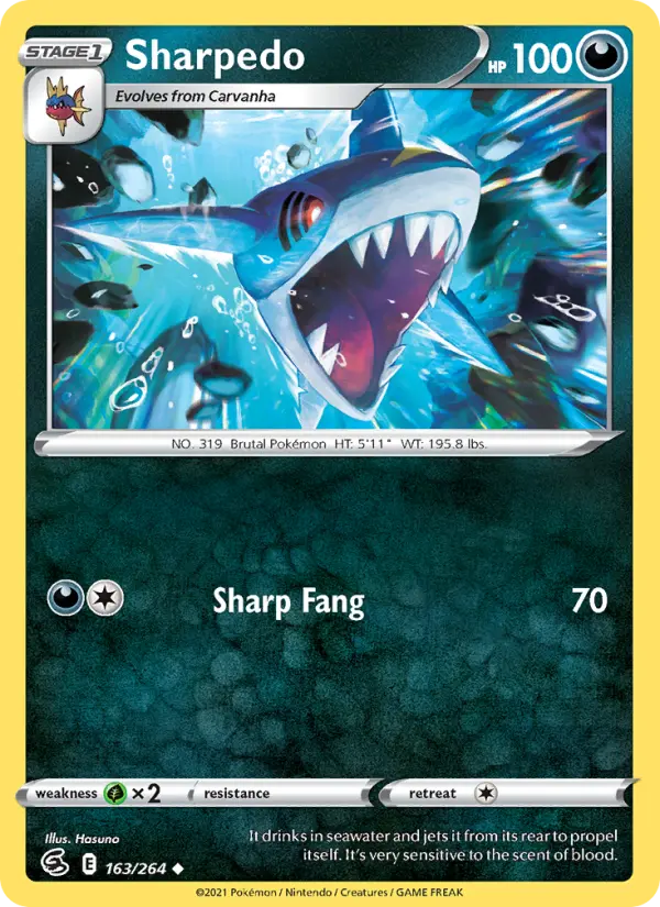 Sharpedo from swsh8