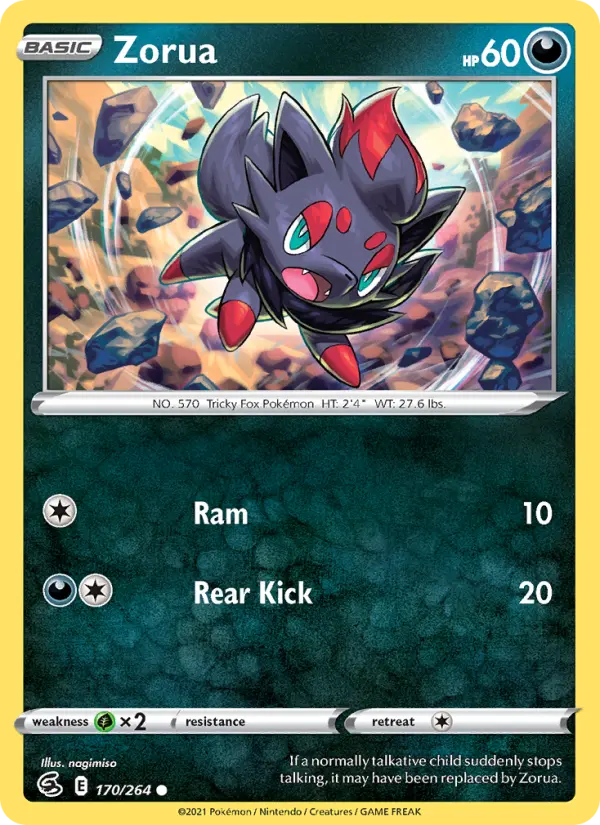 Zorua from swsh8