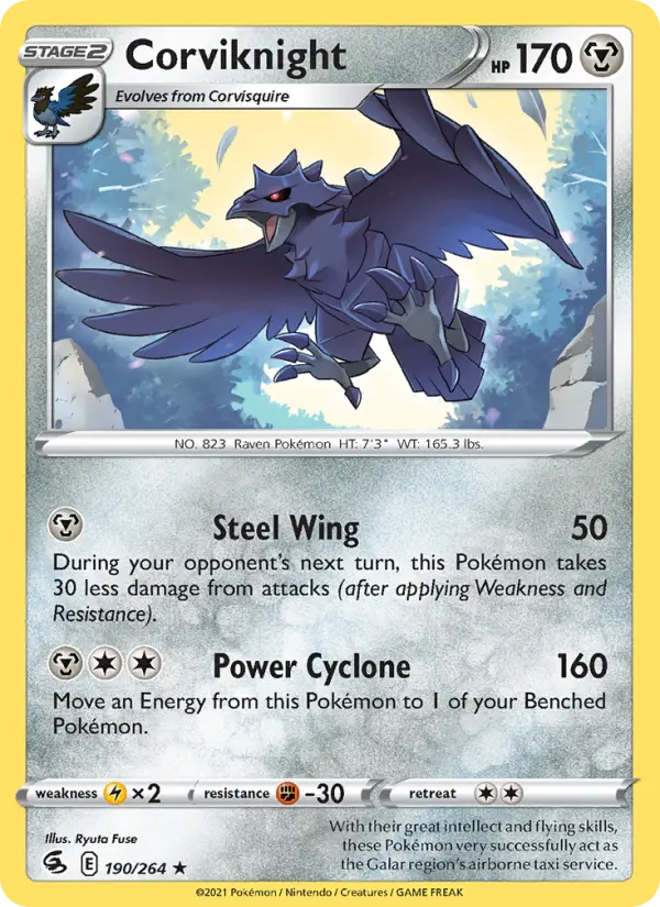 Corviknight from swsh8