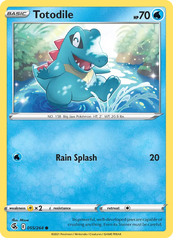 Totodile from swsh8