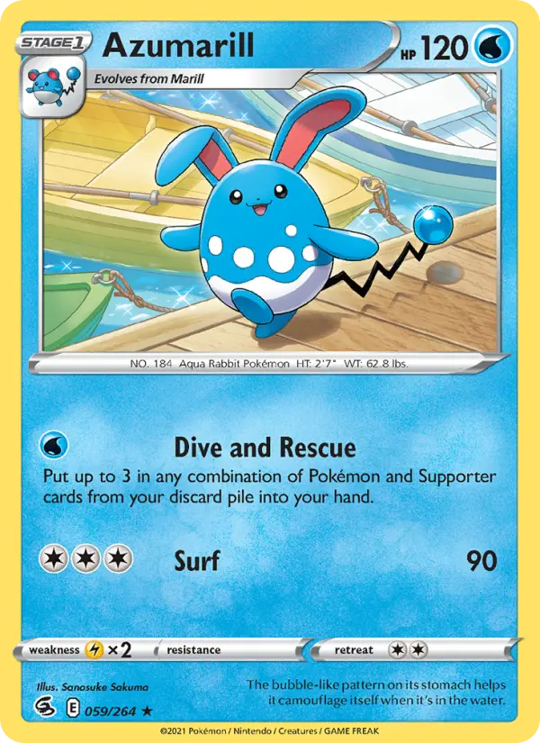 Azumarill from swsh8