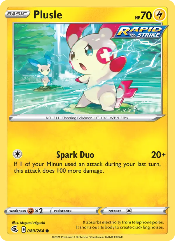 Plusle from swsh8