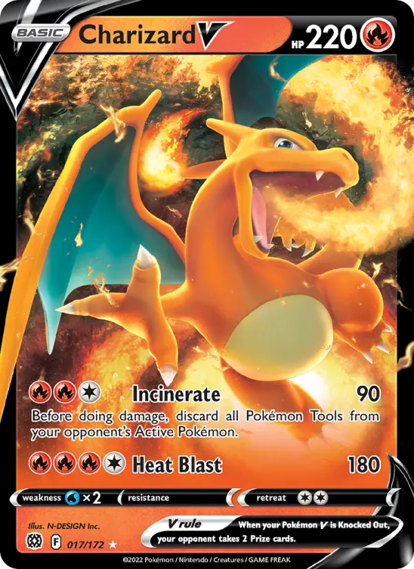 Charizard V from swsh9